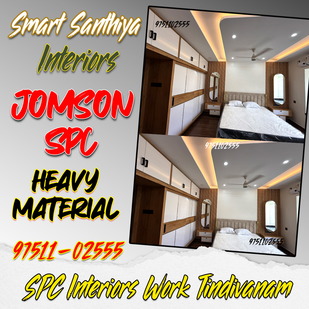 SPC wardrobe with dressing table